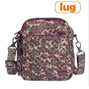 Lug Can Can 2 Berry Leopard Crossbody
